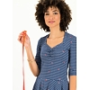 Dámské šaty Blutsgeschwister DRESS 004 - Blutsgeschwister - 001201-155-004 dress ocean