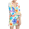 Dámská halenka DESIGUAL TOP_ARUBA 1000 WHITE - DESIGUAL - 20SWMW18 1000 TOP_ARUBA