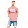 Pánské triko GARCIA T-Shirt 4094 Dusty Rouge - GARCIA - Q01003 4094