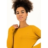 Dámské triko Blutsgeschwister Shirt 003 faded brown - Blutsgeschwister - 001203-037-003 logo flow slow long