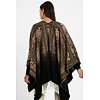 Dámské pončo DESIGUAL PERSONALITY 6000 BROWN - DESIGUAL - 20WAIW07 6000 PONCHO_PERSONALITY