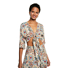Dámské tílko DESIGUAL BORA BORA 1000 BLANCO - DESIGUAL - 21SWMW20 1000 TOP_BORA BORA