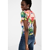 Dámské triko DESIGUAL TROPIC 5000 - DESIGUAL - 21SWTKXN 5000 TS TROPIC