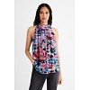 Dámské tílko DESIGUAL MANHATTAN 9019 TUTTI FRUTI - DESIGUAL - 21WWBW43 9019 BLUS_MANHATTAN