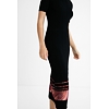 Dámské šaty DESIGUAL MISURI 2000 NEGRO - DESIGUAL - 21WWVF08 2000 VEST_MISURI