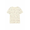 Dámské triko DESIGUAL GIUPESSA 1001 CRUDO - DESIGUAL - 21WWTK69 1001 TS_GIUPESSA