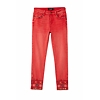 Dámské kalhoty DESIGUAL DELFOS 3053 ROJO MARINE - DESIGUAL - 21WWPN16 3053 PANT_DELFOS