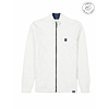Pánská mikina GARCIA mens sweat cardigan 625 white melee - GARCIA - H11219 625 mens sweat cardigan