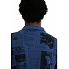 Pánská polokošile DESIGUAL NEWSPAPER 5001 MARINO - DESIGUAL - 21WMLK09 5001 POLO_NEWSPAPER