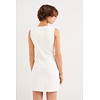 Dámské šaty DESIGUAL AUDREY 1000 BLANCO - DESIGUAL - 22SWVW73 1000 VEST_AUDREY