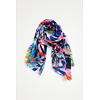 Dámský šátek DESIGUAL VIRTUAL PINK RECTANGLE 3016 LILA - DESIGUAL - 22SAWA37 3016 FOU_VIRTUAL PINK RECTANGLE