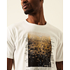 Pánské triko GARCIA mens T-shirt ss 50 white