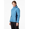 Dámská zimní bunda HELLY HANSEN W VERGLAS HOOD DOWN HYBRID INS 625 BLUE FOG