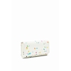 Dámská peněženka DESIGUAL NEON ART MARIONA 1001 WHITE - DESIGUAL - 23SAYP25 1001 MONE  NEON ART MARIONA