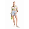 Dámská košile DESIGUAL CATAR 1000 WHITE - DESIGUAL - 23SWCW41 1000 CAM CATAR