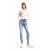 Dámské jeans DESIGUAL LIA 5160 BLUE - DESIGUAL - 23SWDD21 5160 DENIM LIA