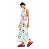 Dámské šaty DESIGUAL AVINYON 1001 WHITE - DESIGUAL - 23SWVW47 1001 VEST AVINYON