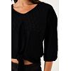 Dámská halenka GARCIA D30236 60 ladies shirt ss 60 black - GARCIA - D30236 60 ladies shirt ss