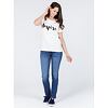 Dámské jeans CROSS ANYA 175 DARK MID BLUE - Cross - P489 175 ANYA