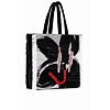 Dámská kabelka DESIGUAL 23SAXA28 2001 BAG BLACK PEPO MIN 2001 natural - DESIGUAL - 23SAXA28 2001 BAG BLACK PEPO MIN