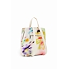 Dámský batůžek DESIGUAL 23SAKP39 9019 BACK_ACIDULE SUMY MINI 9019 MATERIAL FINISHES - DESIGUAL - 23SAKP39 9019 BACK_ACIDULE SUMY MINI