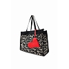 Dámská kabelka DESIGUAL LETTERING CORK 2000 BLACK - DESIGUAL - 23WAXA48 2000 BOLS LETTERING CORK