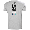 Pánské triko HELLY HANSEN 34222 949 SHORELINE T-SHIRT 2.0 949 GREY MELANGE - Helly Hansen - 34222 949 SHORELINE T-SHIRT 2.0