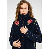 Blutsgeschwister 001243-171 1167 Smoochy Woods Vest 1167 quilted flower blue - Blutsgeschwister - 001243-171 1167 Smoochy Woods Vest
