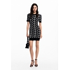 Dámské šaty Desigual 24WWVF10 2000 VEST COEURS LACROIX 2000 BLACK - DESIGUAL - 24WWVF10 2000 VEST COEURS LACROIX