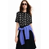 Dámské triko Desigual 24WWTK98 2000 TS COEURS LACROIX 2000 BLACK - DESIGUAL - 24WWTK98 2000 TS COEURS LACROIX