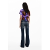 Dámské triko DESIGUAL 25SWTK89 3169 TS YELLOWSTONE 3169 RED - DESIGUAL - 25SWTK89 3169 TS YELLOWSTONE