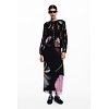 Dámské šaty DESIGUAL 25SWVK12 2000 VEST ROTERDAM 2000 BLACK - DESIGUAL - 25SWVK12 2000 VEST ROTERDAM