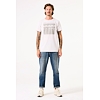 Pánské triko GARCIA C51201 2540 mens T-shirt ss 2540 ash grey - GARCIA - C51201 2540 mens T-shirt ss
