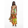 Dámské šaty DESIGUAL 25SWMW07 9019 SWIM BAHAMAS PATCH DRESS 9019 MATERIAL FINISHES - DESIGUAL - 25SWMW07 9019 SWIM BAHAMAS PATCH DRESS