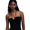 Dámské šaty DESIGUAL 25SWMW08 2000 SWIM BELICE DRESS 2000 BLACK - DESIGUAL - 25SWMW08 2000 SWIM BELICE DRESS