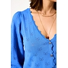 GARCIA D50051 2514 ladies cardigan 2514 dazzling blue - GARCIA - D50051 2514 ladies cardigan