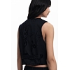 Dámské sako DESIGUAL 25WWEW70 2000 CHAQ FLOCK 2000 BLACK - DESIGUAL - 25WWEW70 2000 CHAQ FLOCK
