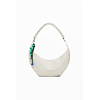 Dámská kabelka DESIGUAL 25WAXPB3 6006 BAG HALF LOGO ZANTE PIEDRA 6006 BROWN