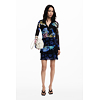 Dámské šaty DESIGUAL 25WWVK10 2000 VEST CORAL LACROIX 2000 BLACK - DESIGUAL - 25WWVK10 2000 VEST CORAL LACROIX