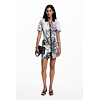 Dámské šaty DESIGUAL 25WWVW02 2020 VEST YIGAL LACROIX 2020 BLACK - DESIGUAL - 25WWVW02 2020 VEST YIGAL LACROIX