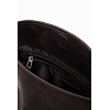 Dámská kabelka DESIGUAL 25WAXP70 6009 BAG HALF LOGO TROKEL CHOCO 6009 BROWN - DESIGUAL - 25WAXP70 6009 BAG HALF LOGO TROKEL CHOCO