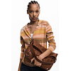 Dámská kabelka DESIGUAL 25WAXPA8 6011 BAG EMBRO PATCH LOVERTY CAMEL 6011 BROWN - DESIGUAL - 25WAXPA8 6011 BAG EMBRO PATCH LOVERTY CAMEL