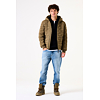 Pánská zimní bunda GARCIA mens outdoor jacket Hnědá - GARCIA - GJ510901 4073 mens outdoor jacket