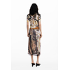 Dámské triko DESIGUAL KATRINA Hnědá - DESIGUAL - 25WWTF03 6007 TS KATRINA