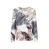 Dámské triko HAJO D Shirt grafischer Druck Hnědá - HAJO - 10648 231 D Shirt grafischer Druck