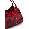 Dámská kabelka DESIGUAL GLOW RED HERITOWN 2.0 MINI Červená - DESIGUAL - 26SAXPB4 3000 BAG GLOW RED HERITOWN 2.0 MINI