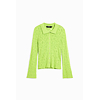 Dámská košile DESIGUAL LISBOA Zelená - DESIGUAL - 26SWTF09 4020 TS LISBOA