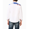 Pánská košile DESIGUAL UNIQUE 1000 blanco - DESIGUAL - 72C12B5 1000 CAM UNIQUE