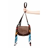 Dámská kabelka DESIGUAL VARSOVIA JEANS 6091 LEATHER BROWN - DESIGUAL - 17WAXPCK 6091 BOLS VARSOVIA JEANS