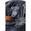 Pánské jeans HIS CLIFF 9711 pure dark blue wash - HIS - 101467 9711 CLIFF STRETCH